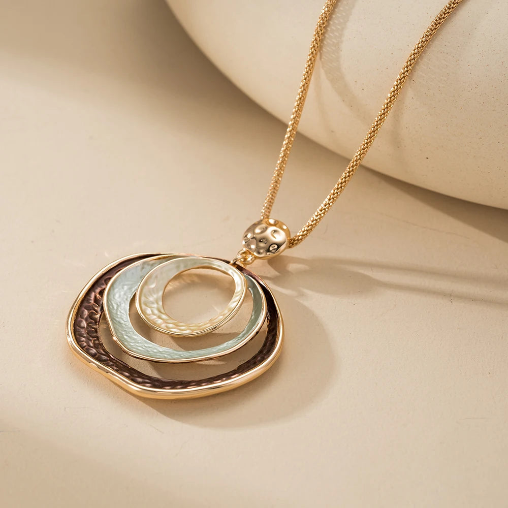 Fashion Geometric Pendant Necklace