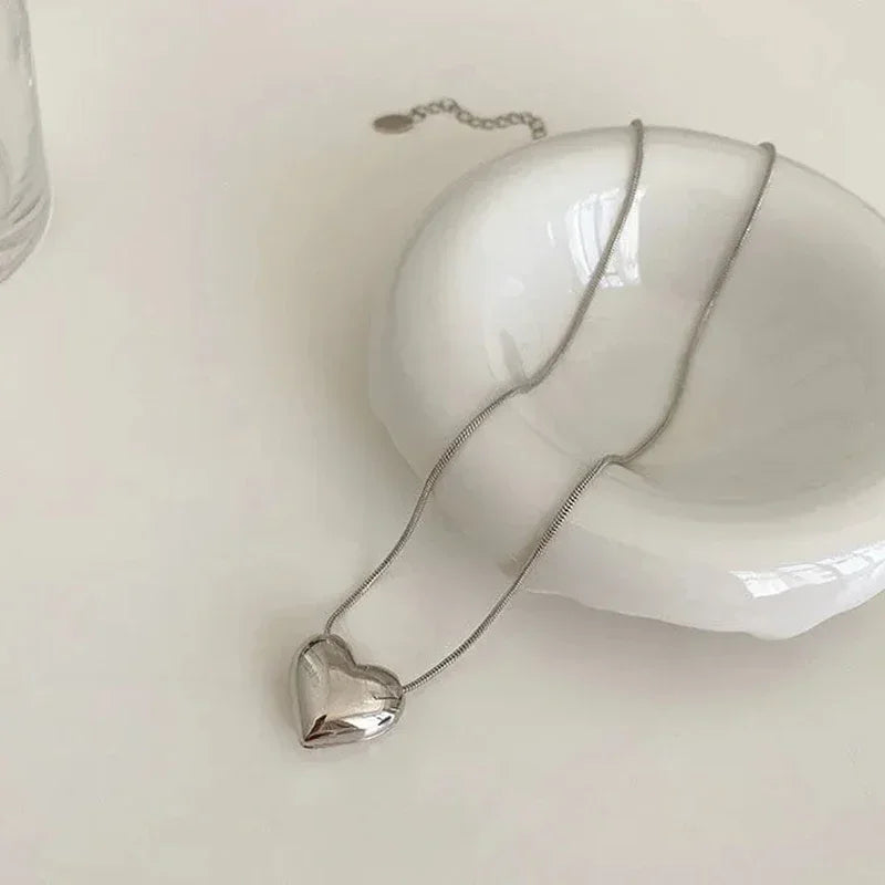 Heart Shaped Pendant Necklace