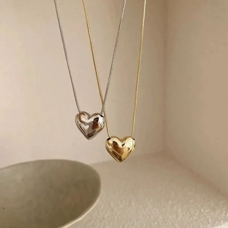 Heart Shaped Pendant Necklace