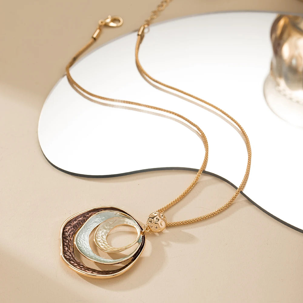 Fashion Geometric Pendant Necklace