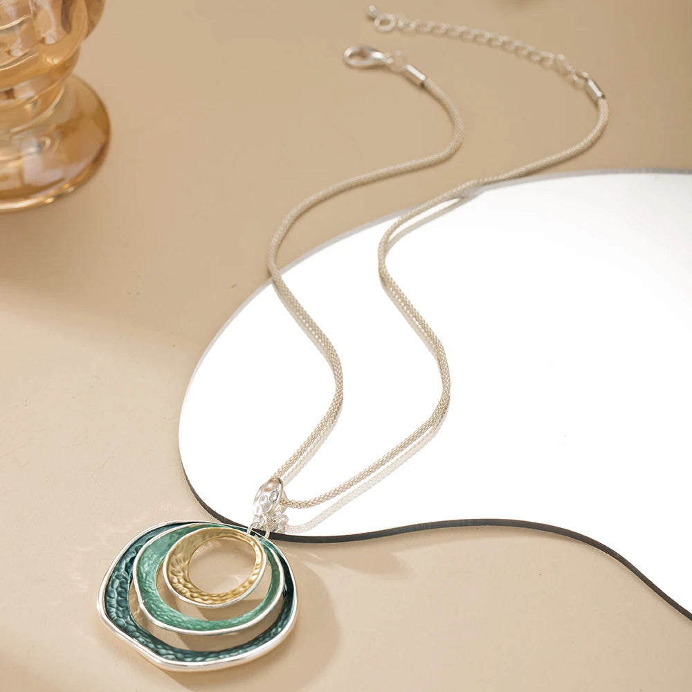 Fashion Geometric Pendant Necklace