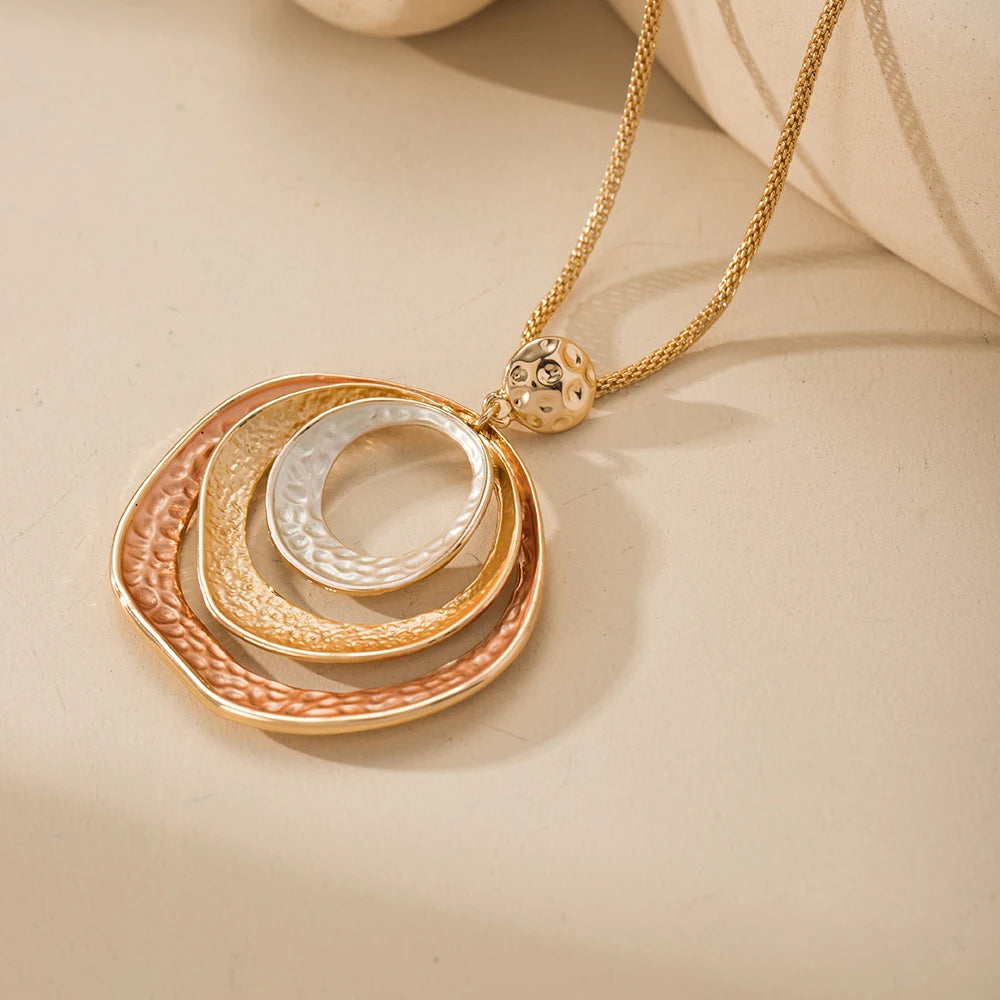 Fashion Geometric Pendant Necklace
