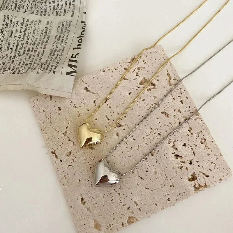 Heart Shaped Pendant Necklace