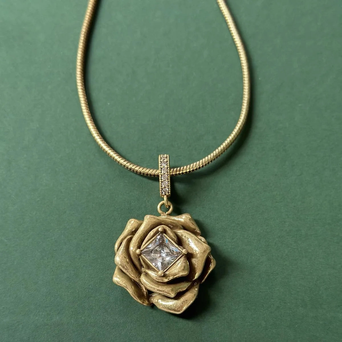 Metal Flower Earrings For Gifts