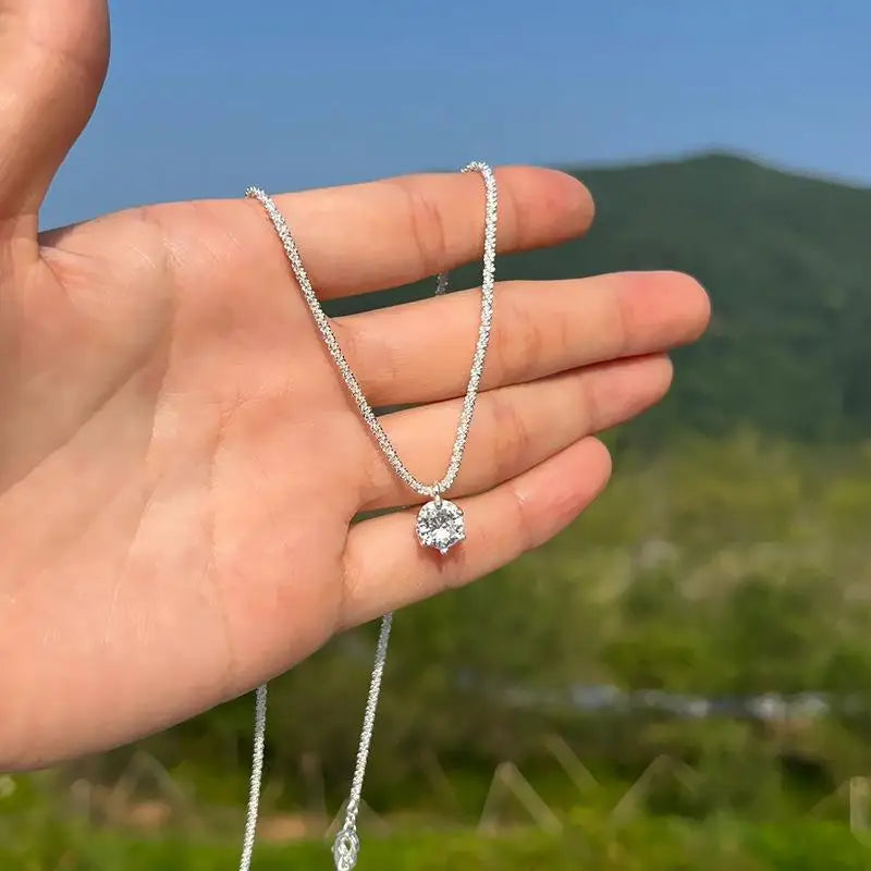 Moissanite Necklaces for Women