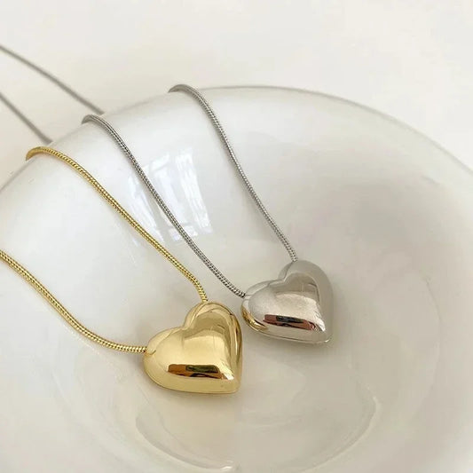 Heart Shaped Pendant Necklace