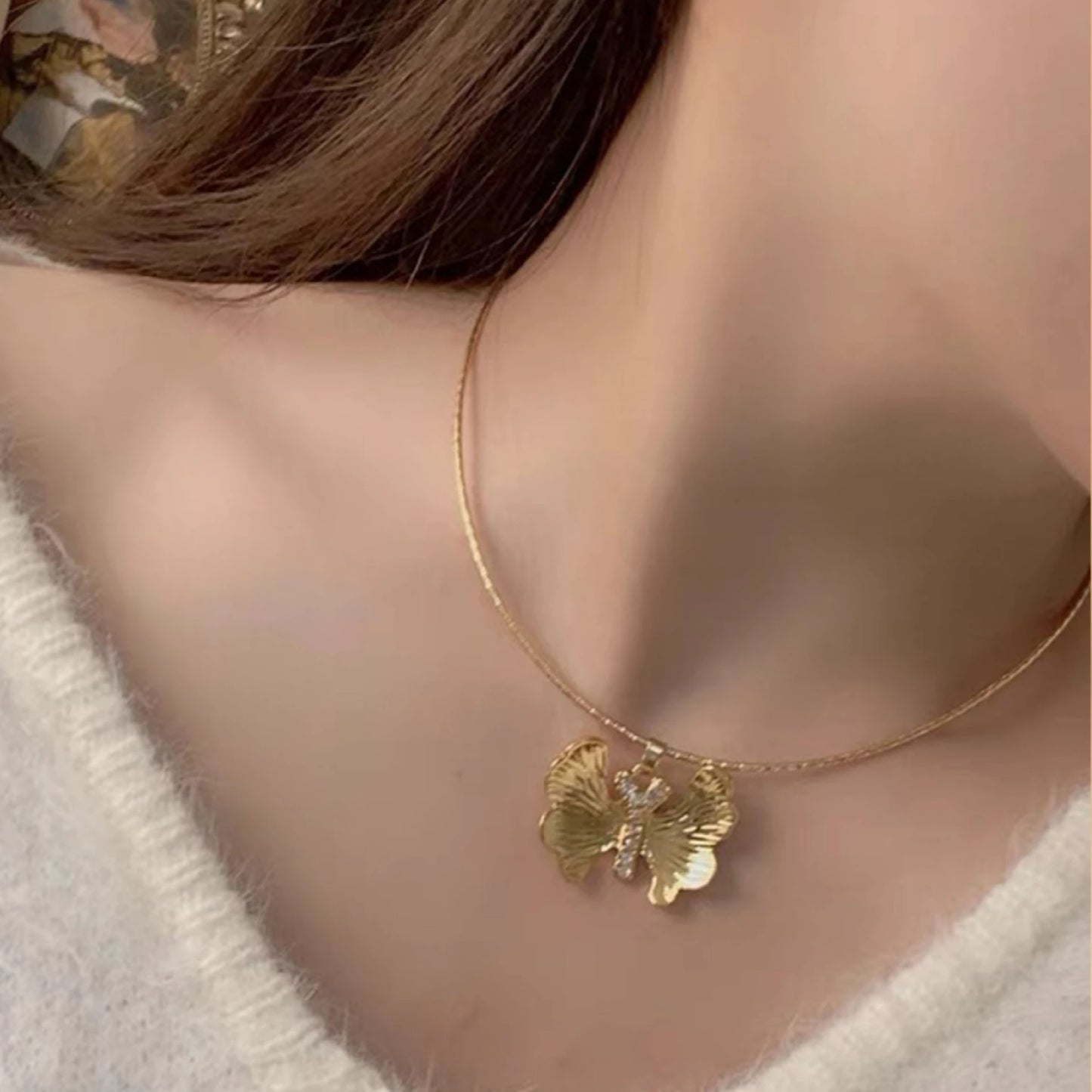 Metal Flower Earrings For Gifts