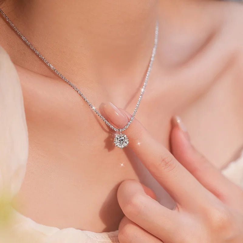 Moissanite Necklaces for Women