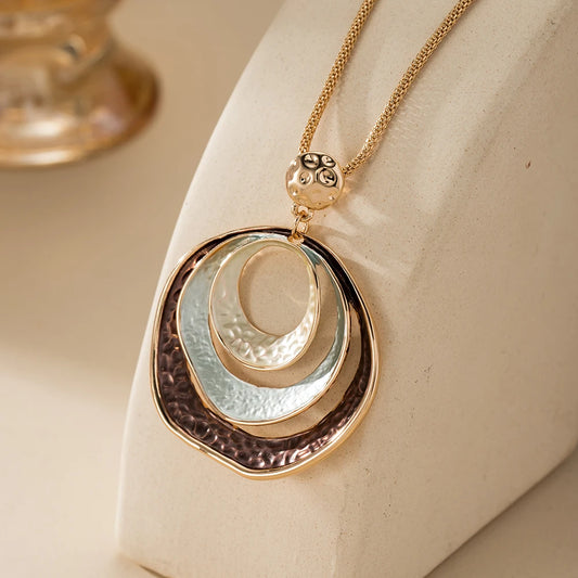 Fashion Geometric Pendant Necklace